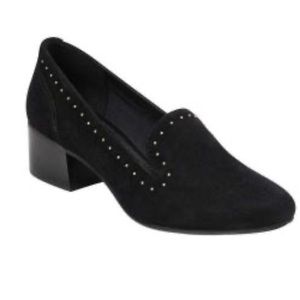 Anne Klein Jacinda Tailored Pump Black Suede